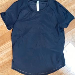 Lululemon Rise and Run Short Sleeve Top